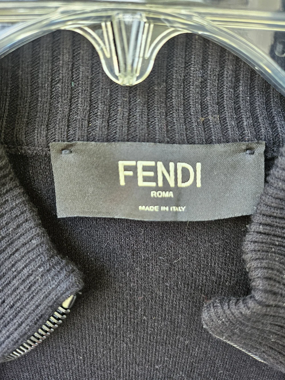 Fendi designer zip